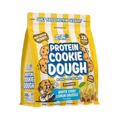 Protein Cookie Dough Dessert, White Choc Lemon Drizzle - 1000 grams - Applied Nutrition