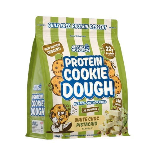 Protein Cookie Dough Dessert, White Choc Pistachio - 1000 grams - Applied Nutrition
