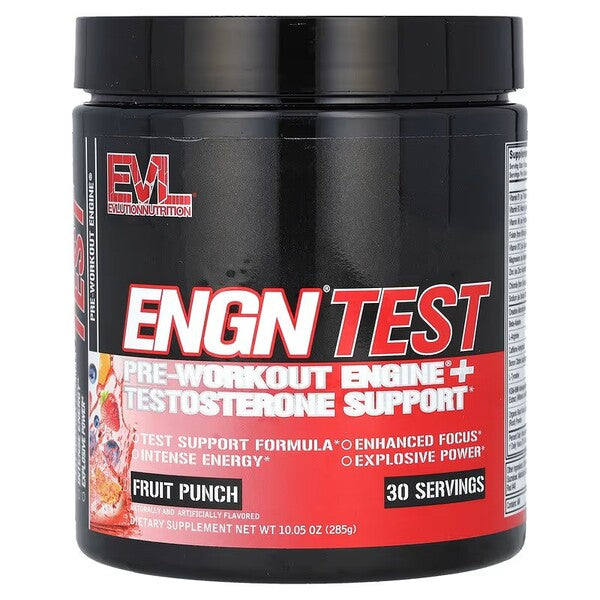 ENGN Test, Fruit Punch - 285 grams - EVLution Nutrition