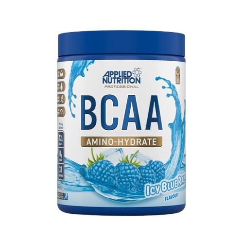 BCAA Amino-Hydrate, Icy Blue Raz - 450 grams - Applied Nutrition