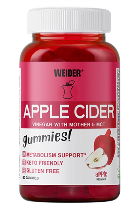 Apple Cider, Apple - 50 gummies - Weider