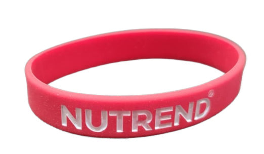 Nutrend Silicone Bracelet, Red - Nutrend