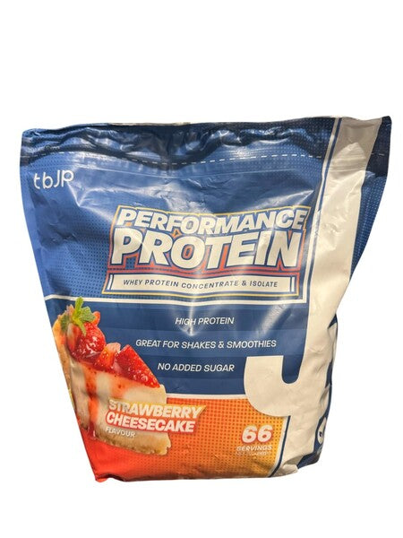 Performance Protein, Strawberry Cheesecake - 2000 grams - Trained by JP