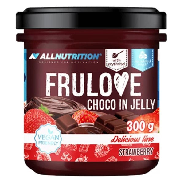 Frulove Choco In Jelly, Strawberry - 300 grams - Allnutrition