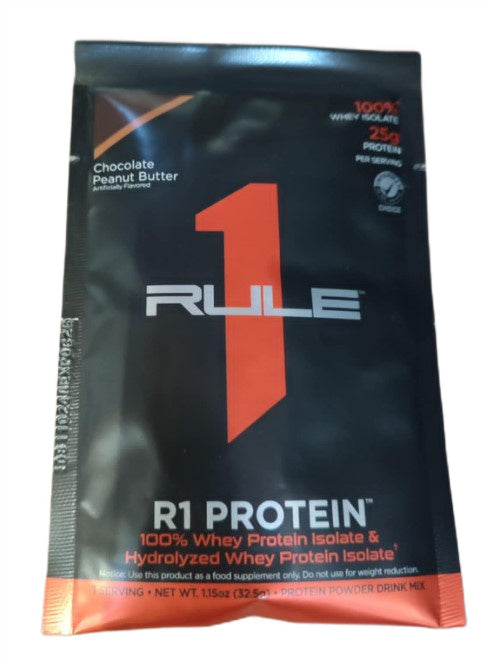R1 Protein, Chocolate Peanut Butter - 32.5 grams (1 serving) - Rule One