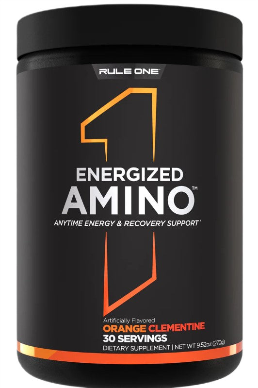 Energized Amino, Orange Clementine - 270 grams - Rule One