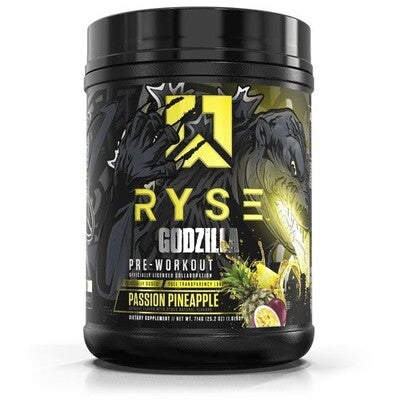 Godzilla Pre-Workout, Passion Pineapple (EAN 810137320861) - 846 grams - RYSE