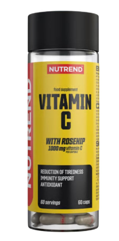 Vitamin C with Rosehip - 60 caps - Nutrend