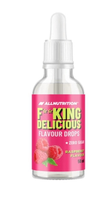 Fitking Delicious Flavour Drops, Raspberry - 50 ml. - Allnutrition