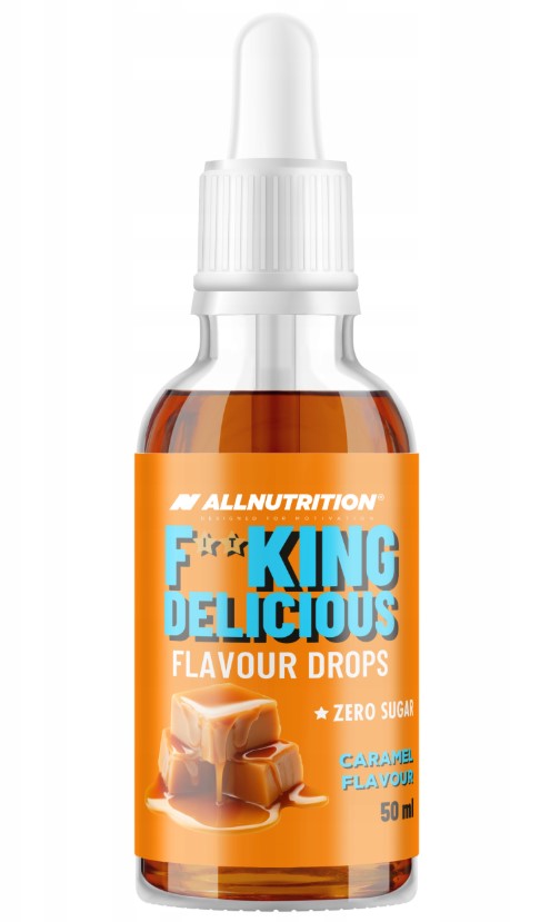 Fitking Delicious Flavour Drops, Caramel - 50 ml. - Allnutrition