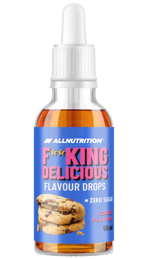 Fitking Delicious Flavour Drops, Cookie - 50 ml. - Allnutrition
