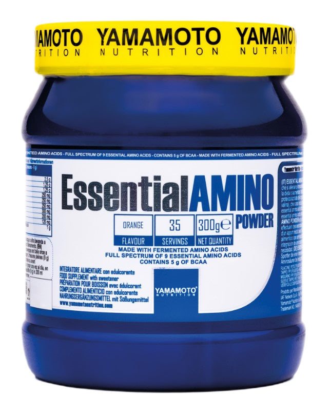 Essential Amino Powder, Orange - 300 grams - Yamamoto Nutrition
