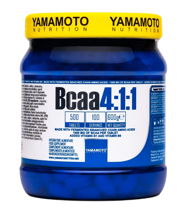 BCAA 4:1:1 - 500 tablets - Yamamoto Nutrition