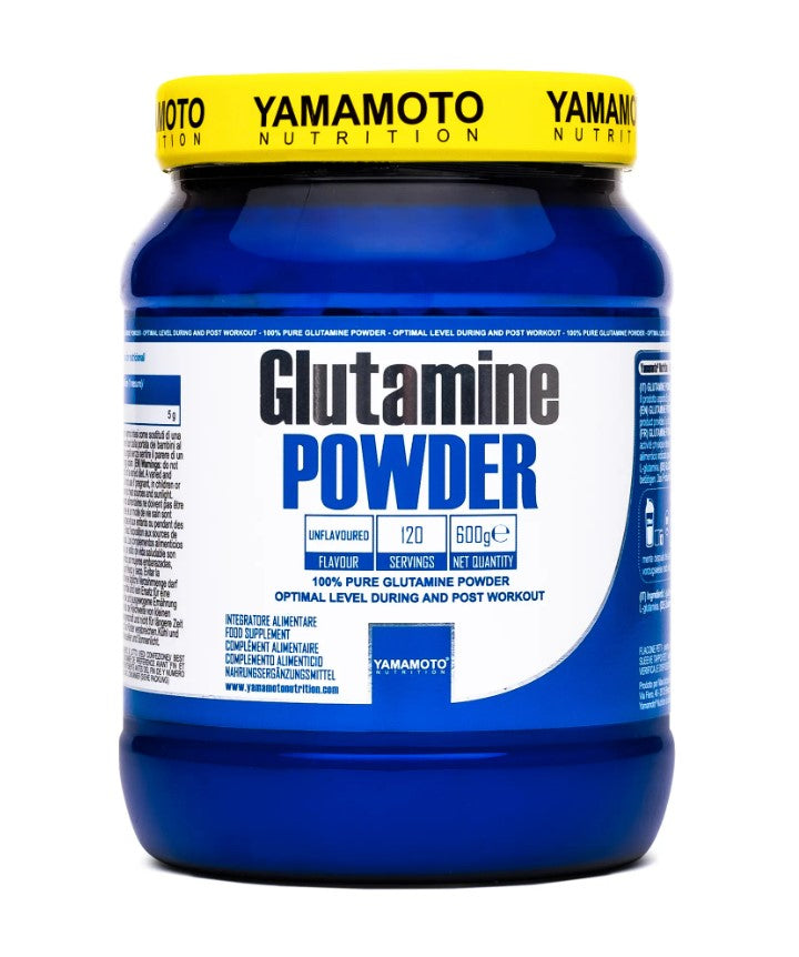 Glutamine Powder, Unflavoured - 600 grams - Yamamoto Nutrition