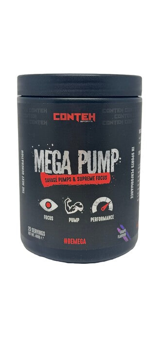 Mega Pump, Grape - 400 grams - Conteh Sports