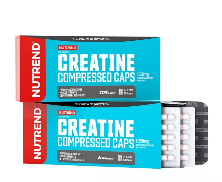 Creatine Compressed Caps - 120 caps - Nutrend