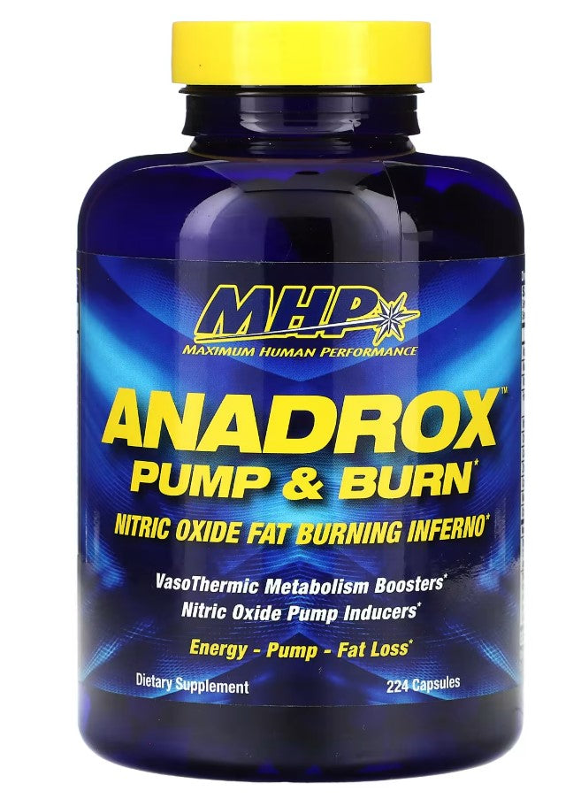 Anadrox Pump & Burn - 112 caps - MHP