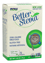 Better Stevia Packets - 75 packets - NOW Foods