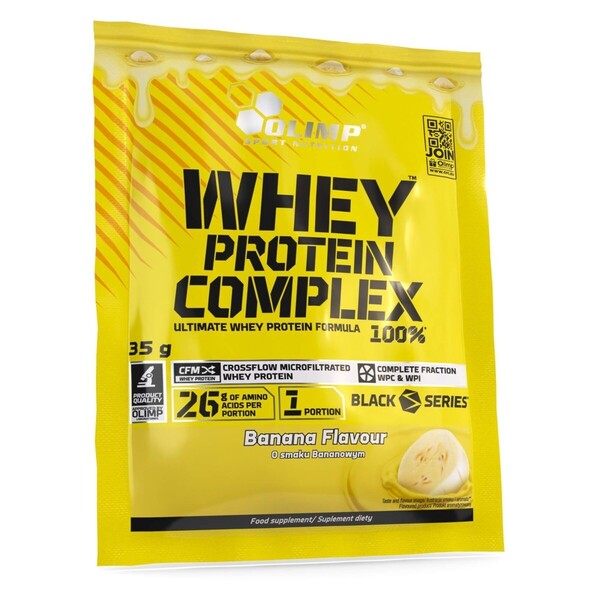 Whey Protein Complex 100%, Banana - 35 grams (1 serving) - Olimp Nutrition
