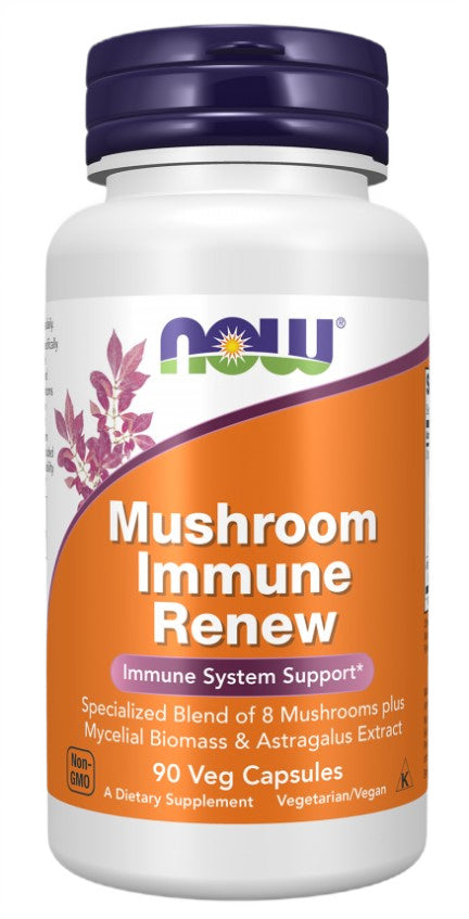 Mushroom Immune Renew - 90 vcaps - NOW Foods