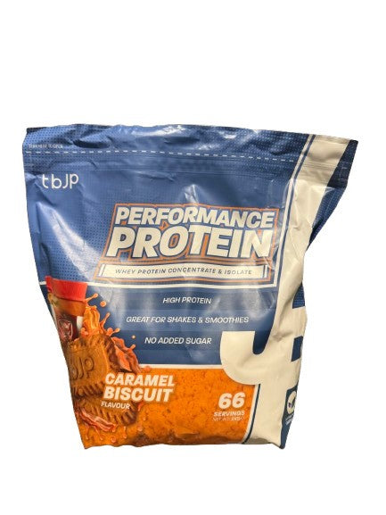 Performance Protein, Caramel Biscuit - 2000 grams - Trained by JP