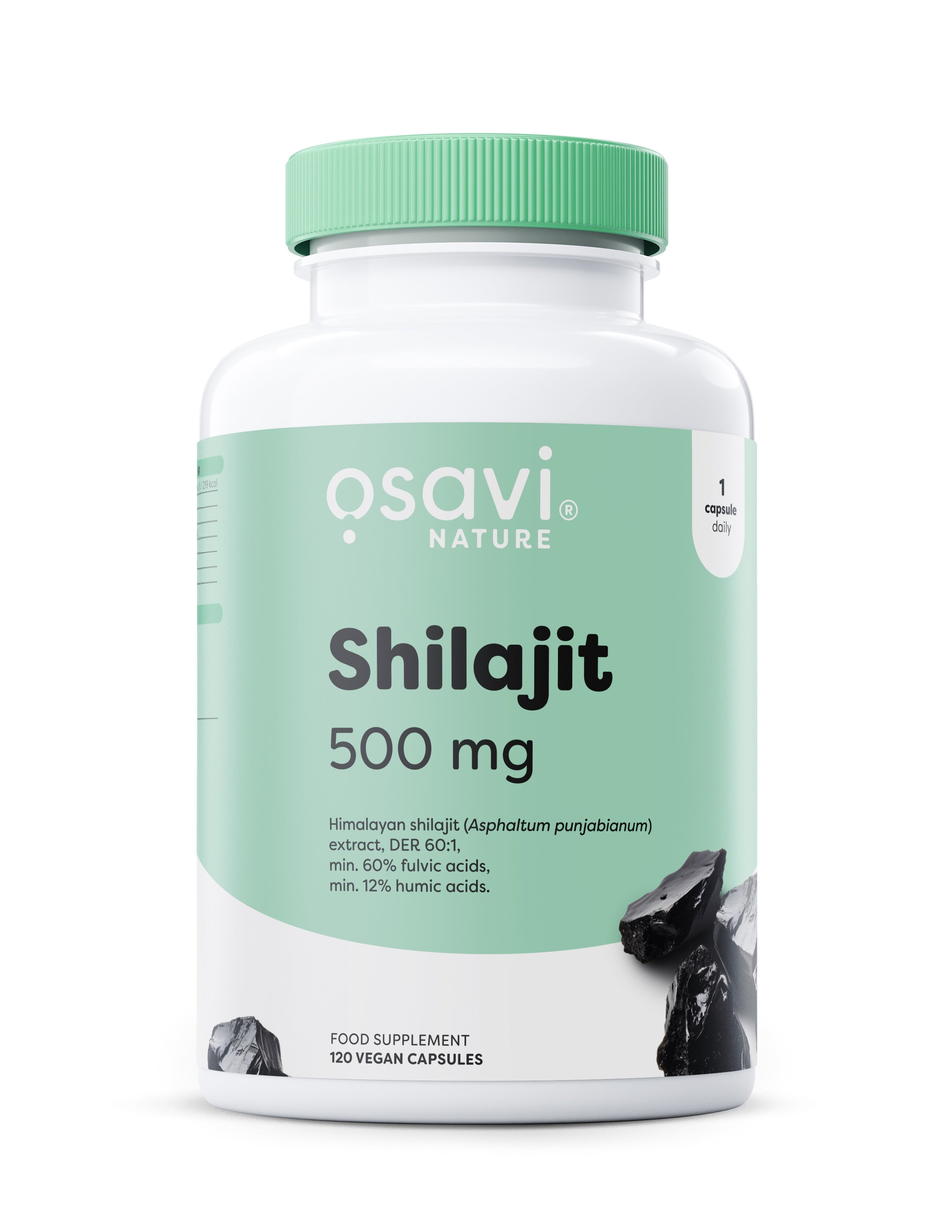 Shilajit, 500mg - 120 vegan caps - Osavi