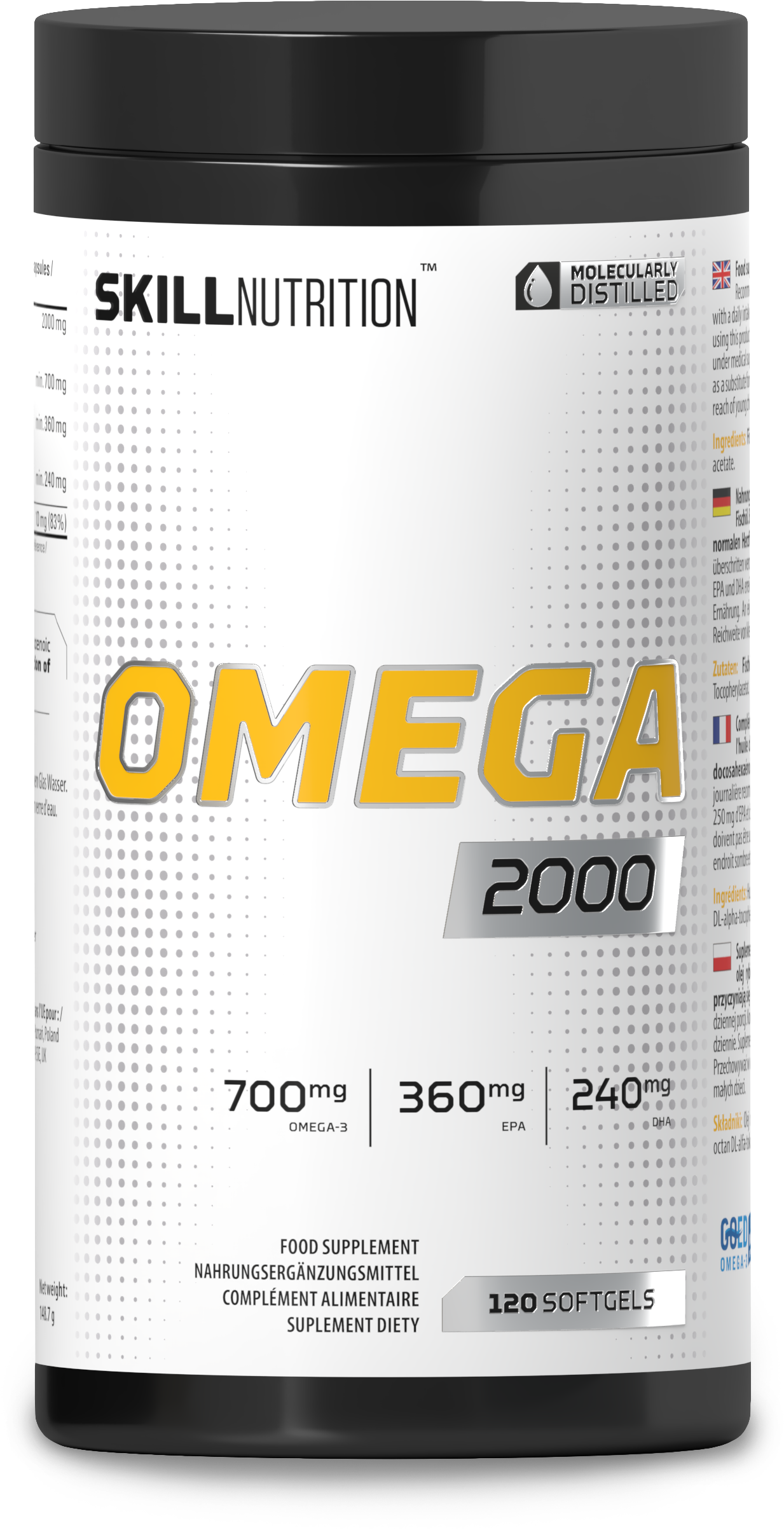 Omega 2000 - 120 softgels - Skill Nutrition