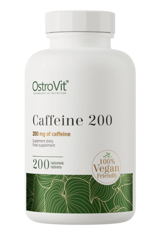 Caffeine 200, 200mg - 200 tablets - OstroVit