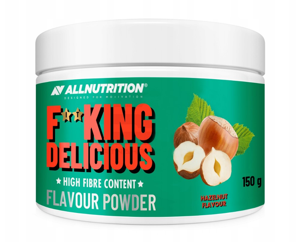 Fitking Delicious Flavour Powder, Hazelnut - 150 grams - Allnutrition