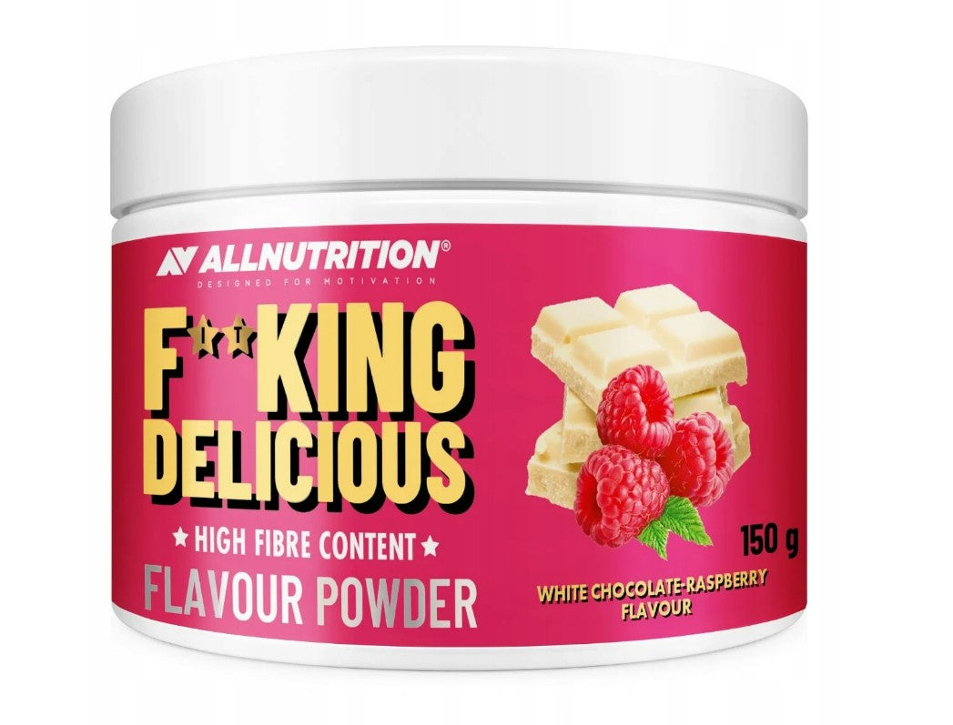 Fitking Delicious Flavour Powder, White Chocolate-Raspberry - 150 grams - Allnutrition