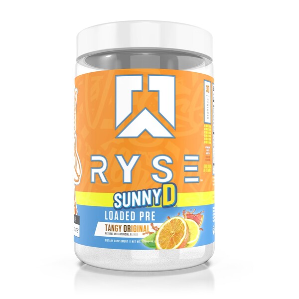 Loaded Pre, Sunny D Tangy Original - 420 grams - RYSE