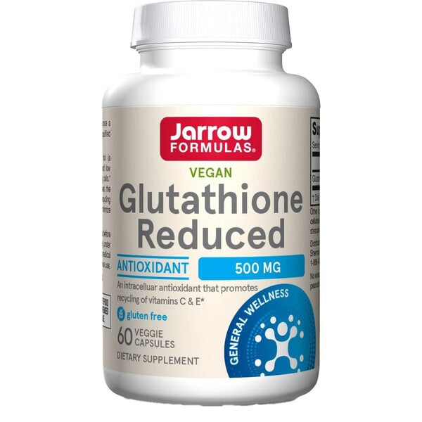 Glutathione Reduced, 500mg - 60 vcaps - Jarrow Formulas