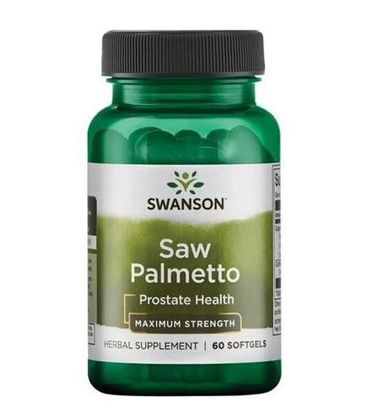 Saw Palmetto, Maximum Strength - 60 softgels - Swanson
