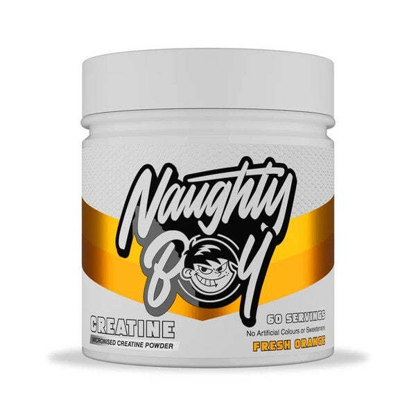 Creatine, Fresh Orange - 300 grams - Naughty Boy