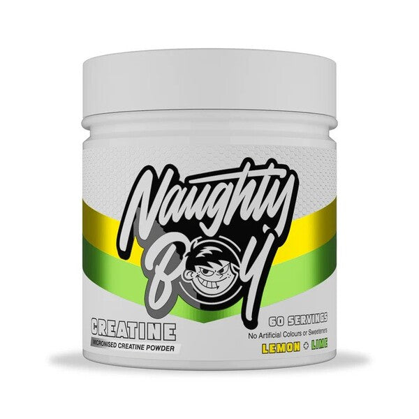 Creatine, Lemon + Lime - 300 grams - Naughty Boy
