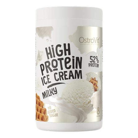High Protein Ice Cream, Milky - 400 grams - OstroVit