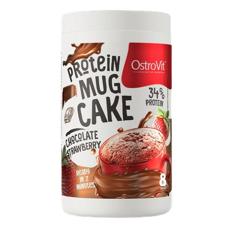 Protein Mug Cake, Chocolate-Strawberry - 360 grams - OstroVit