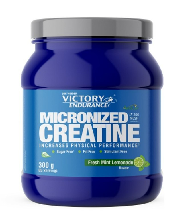 Joe Weider Victory Endurance Micronized Creatine, Fresh Mint Lemonade - 300 grams - Weider