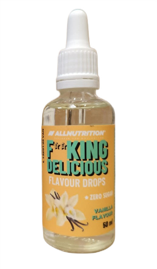 Fitking Delicious Flavour Drops, Vanilla - 50 ml. - Allnutrition