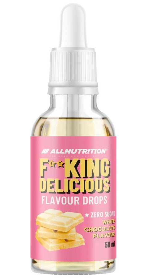 Fitking Delicious Flavour Drops, White Chocolate - 50 ml. - Allnutrition