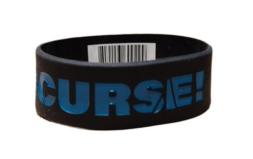 The Curse! Wristband, Blue - JNX Sports