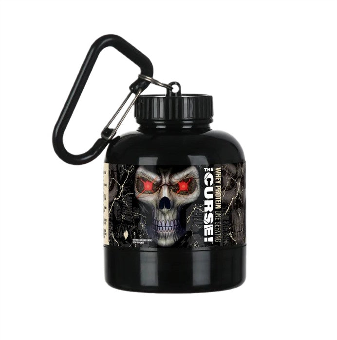 The Curse! Whey Protein Bottle Keychain & Funnel - JNX Sports