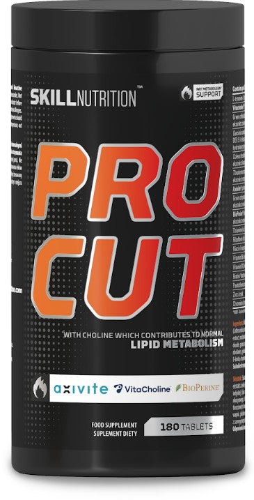 Pro Cut, Fat Metabolism Support - 180 tablets - Skill Nutrition