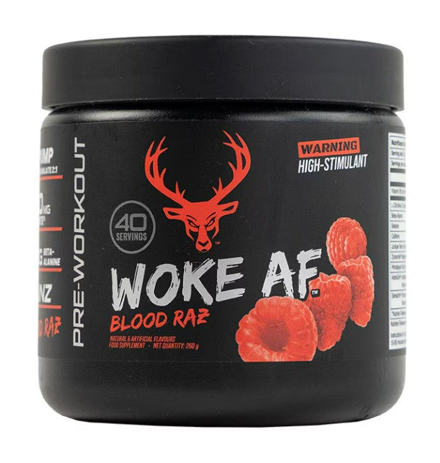 Woke AF, Blood Raz - 260 grams - Bucked Up