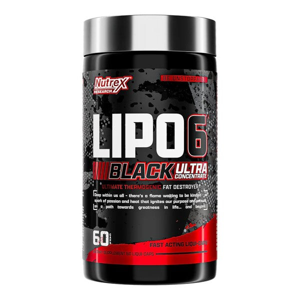 Lipo-6 Black Ultra Concentrate - 60 caps - Nutrex