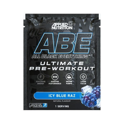 ABE - All Black Everything, Icy Blue Raz - 12.5 grams (1 serving) - Applied Nutrition
