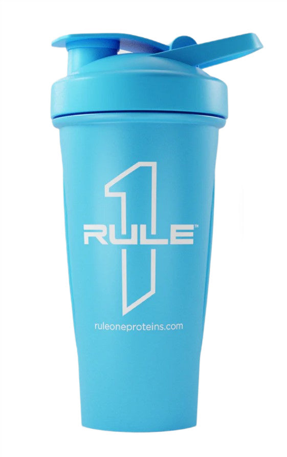R1 Outlined Logo Shaker Cup, Blue - 600 ml. - Rule One