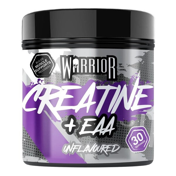 Creatine + EAA, Unflavoured - 270 grams - Warrior