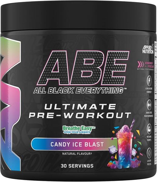 ABE - All Black Everything, Candy Ice Blast - 375 grams - Applied Nutrition