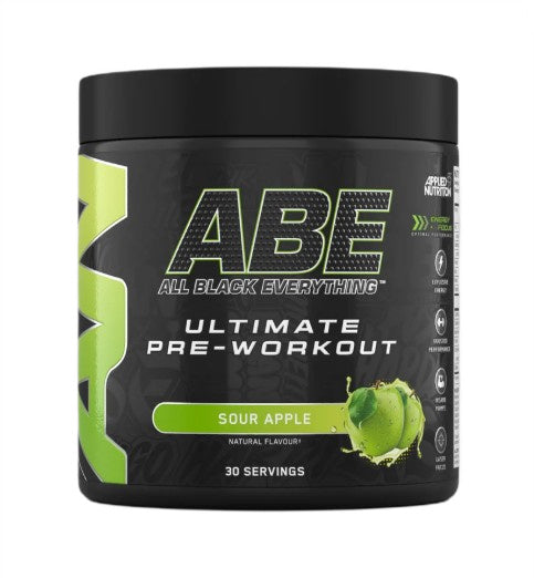 ABE - All Black Everything, Sour Apple - 375 grams - Applied Nutrition